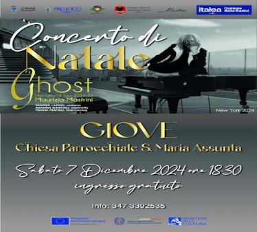 playbill Maurizio Mastrini - Concerto di Natale - Giove